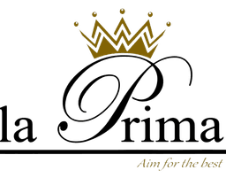 La Prima Coffee Shop Logo